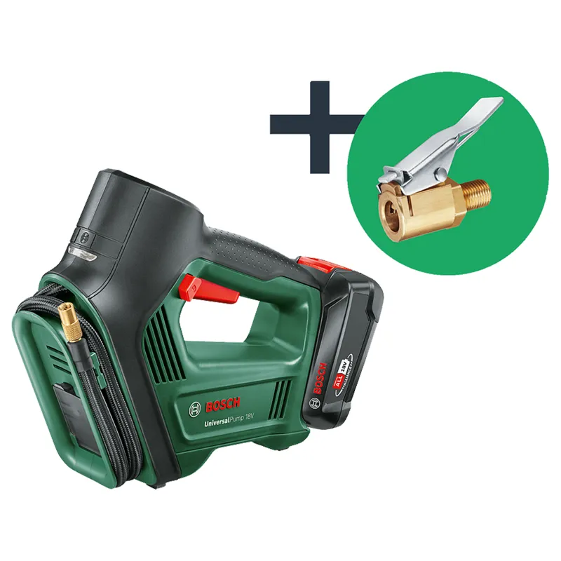 Bosch Universal Pump 18V Cordless Pneumatic Bike Pump